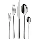 WMF Besteck-Set Flame Plus, mit Besteckkasten, Edelstahl 18/10, für 6 Personen, silber poliert, 30-teilig