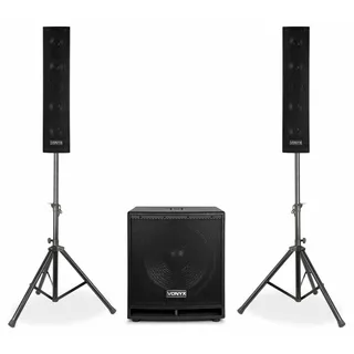 Vonyx VX880BT 2.1, Aktiv-Lautsprecher-Set