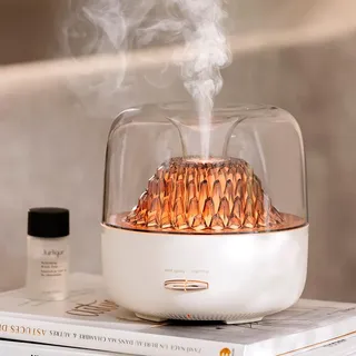 Aroma Diffuser 200ML, Premium Aromatherapie Ultraschall Luftbefeuchter, Raumduft Elektrisch Diffusor mit Fernbedienung, Elektrische Duftlampe mit 7 Farben LED Licht, Aroma Defuser