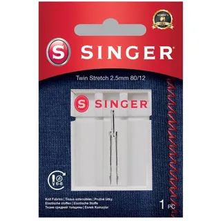 Singer Zwillingsnadel Stretch 2045 Stärke 80/2.5mm