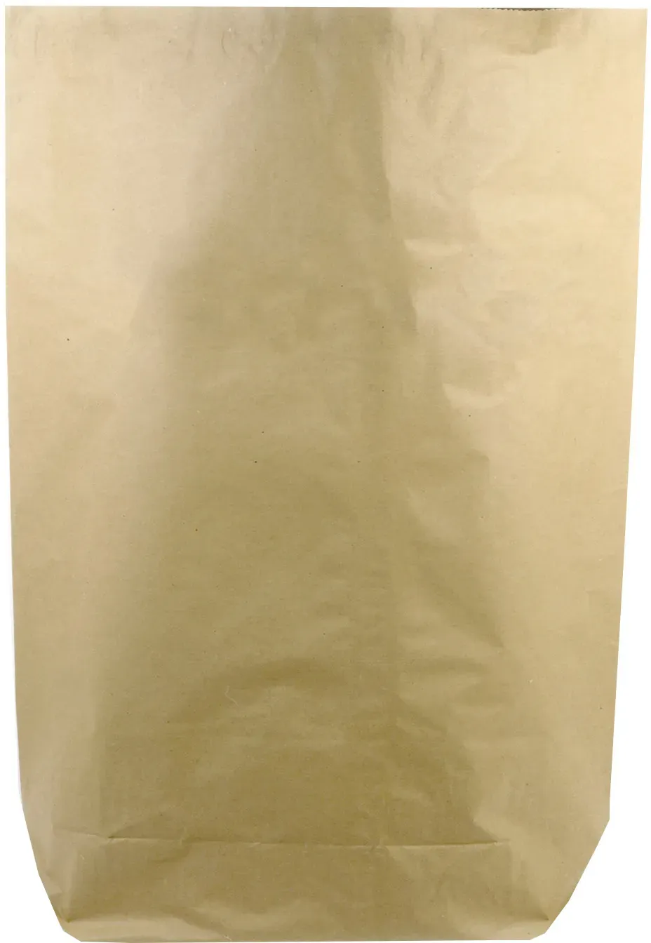 FUNNY Papiermüllsäcke mit Seitenfalten 50 Liter, braun, unbedruckt 25 Stück