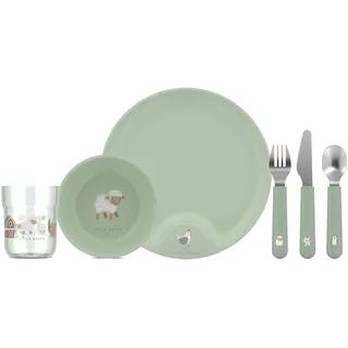 Mepal Kindergeschirr-Set 6-teilig Little Farm