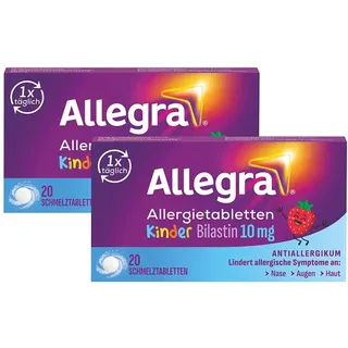 Allegra Allergietabletten für Kinder – Schmelztabletten