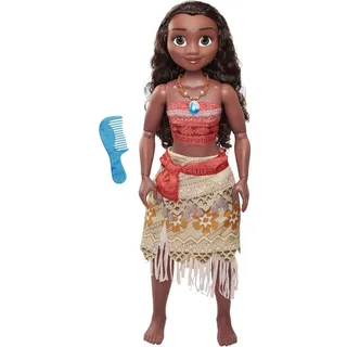 Disney Princess 48960-RF1-1 Riesenpuppe 80 cm Disney Moana/Vaiana/Oceania Film Playdate, Multi, 80cm