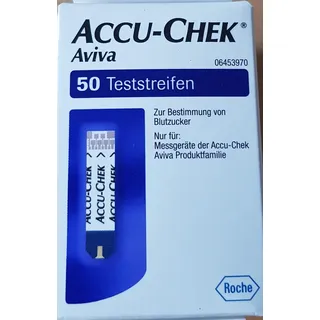 50 Teststreifen ACCU-CHEK AVIVA NEU&OVP MHD 2025-12-31 ### ALS SOFORTKAUF ###