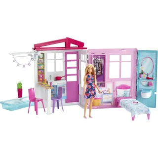 Barbie - Casa con Mobili ed Accessori