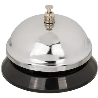 Out of the Blue Tischklingel Hotel Empfangsklingel Glocke Ø8,5 cm
