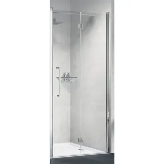 Novellini Young F Faltpendeltür, Grösse 77-81cm , Profilfarbe chrom