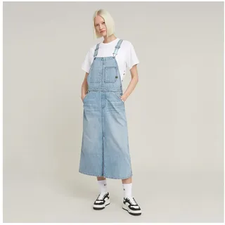 G-Star Midi Dungaree Kleid - Sun Faded Cloudburst - L