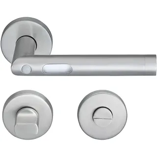 Meintürgriff LED-Türgriff Orbit Türdrücker BB PZ WC Edelstahl Matt Türgriff Drückergarnitur,