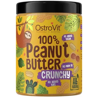 Ostrovit 100% Peanut Butter (1000g) Crunchy