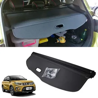 Auto Laderaumabdeckung Kofferraum für Suzuki Vitara 2016-2020, Ablagen Einziehbare Cargo Cover Rollo Abdeckung Schutz Shielding Security Trunk Parcel Curtain Aufbewahrung Innere ZubehöR