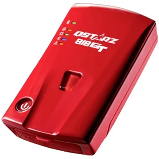 QStarz BL-818GT GPS Empfänger Fahrzeugtracker Rot 1 St.