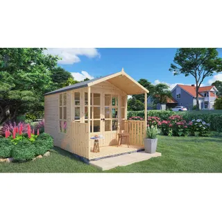 BERTILO Gartenhaus Arley 291 cm x 202 cm Natur FSC®