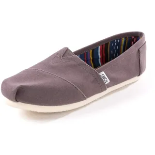 TOMS ALPARGATA Loafer Flat Espadrille Canvas Damen - 38 EU