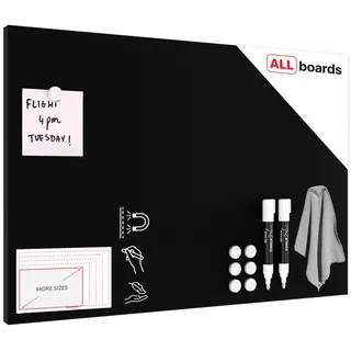 ALLboards Kreidetafel 60,0 x 40,0 cm schwarz