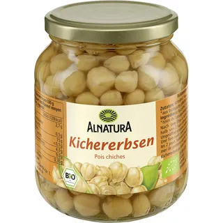 Alnatura Kichererbsen, 1 x 330 g, Abtropfgewicht 220g