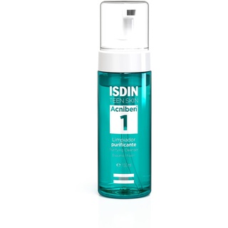 Isdin Acniben Akne-Reinigungsmittel Foam (150ml) | Reinigt die Haut porentief | beseitigt überschüssigen Talg
