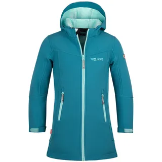 TROLLKIDS Lillesand Coat Jacke - Teal / Aqua - 116 cm