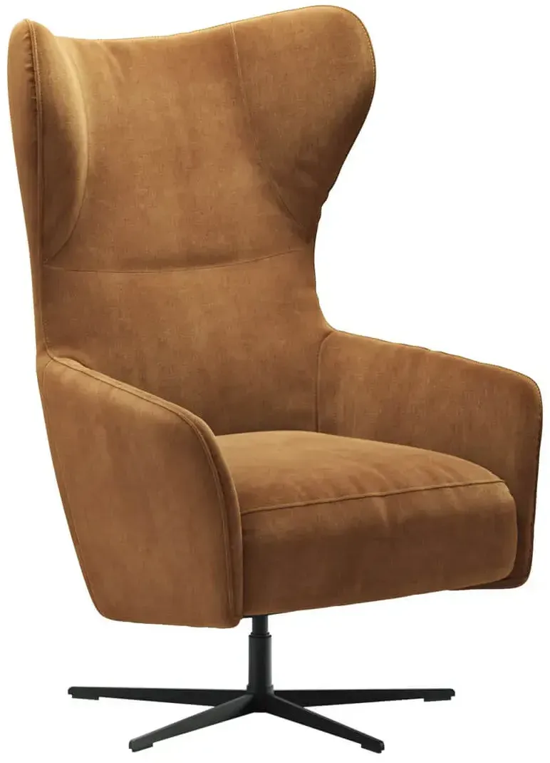 Sessel Comfort Republic Clemens | mit Stoff- oder Lederbezug Goldgelb