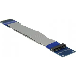 DeLock Extension Mini PCI Express / mSATA male > slot riser card