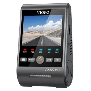 VIOFO Dashcam A229 Plus 1CH, Auto, 2K Weitwinkel-Kamera 140°, WLAN und GPS
