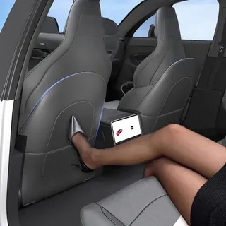 Geeignet für Tesla Model Y Juniper 2025–2026, aktualisierter Sitz, Anti-Kick-Pad, Rücksitz-Schutz, Vorderlehnen-Zubehör
