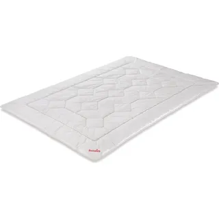 Paradies Ganzjahresbett BL 155x220 cm weiß Bettdecke Vierjahreszeitenbett - Weiß