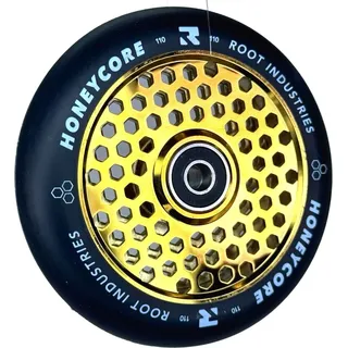 Root Industries Honeycore Stunt-Scooter Rolle 110mm Gold/PU Schwarz