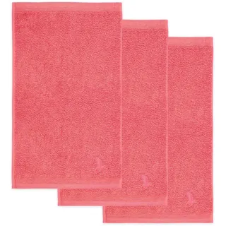 Gästetuch 30 x 50 coral 3 St.