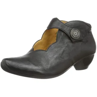 Think! Aida Pumps, Damen Knöchelriemchen Pumps, Schwarz (SCHWARZ 00), 42.5 EU