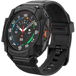 SPIGEN Rugged Armor Pro - matte black - Samsung Galaxy Watch Ultra