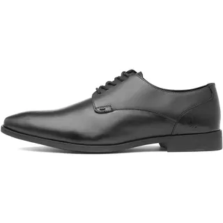 Hush Puppies Herren Ezra Schuluniform-Schuh, Schwarz, 44.5 EU - 44.5 EU