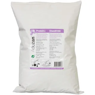 Adozan Eiweiß 100 | 99% Whey Isolate/Rind Protein Pulver auf 100g | Neutral, Ohne Zucker & Fett | Leicht Löslich, Geschmacksneutral Eiweißpulver für Diät, Bariatrische Ernährung & Regeneration | 1kg