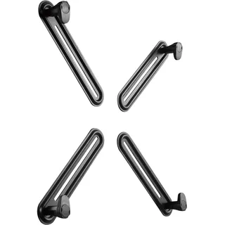 MacleanBrackets Maclean Universal Adapter für 13-27" Bildschirme ohne VESA-Standard bis 8kg Passend Halterungen mit VESA-Standard 75x75mm 100x100mm Monitor-Adapter-Set