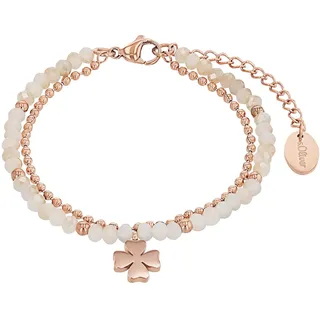 S.Oliver Armband Edelstahl One Size Weiss Damen