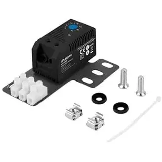 LANBERG Thermostat 10A für Rack mit 19" Halterung schwarz