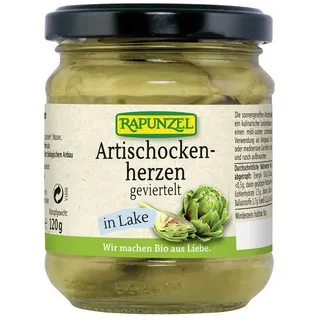 RAPUNZEL Artischockenherzen geviertelt in Lake bio
