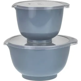Rosti Rührschüssel Set 2tlg. mit Deckel, Margrethe grau blau Dusty Blue