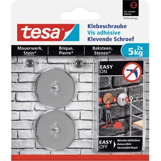 Tesa Klebeschraube rund, Metall