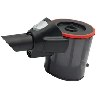 Staubsauger-Staubwanne für Bosch Unlimited Serie 6 Akku-Staubsauger (Modell 12029996), Premium Antihaft-Großraum-Mülleimer mit werkzeuglosem Schiebeverschluss, inklusive Faltenfilter + Vorfilter