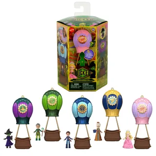 Mattel Universal Pictures Wicked Ozian Ballon-Überraschung Spielzeugset mit Kleiner Überraschungspuppe, Heißluftballon und Zubehör (Stile können abweichen), JFM15