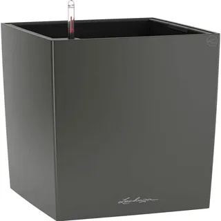 LECHUZA Cube 40 Komplettset 40 x 40 x 40 cm anthrazit metallic