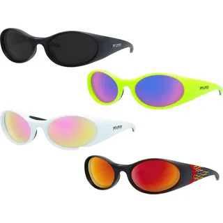 Pit Viper The Slammer Sonnenbrille (Größe ONE SIZE, weiss)