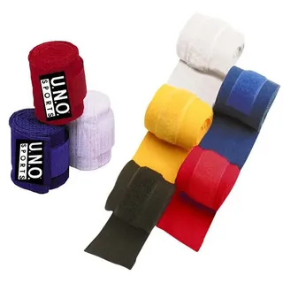 U.N.O. Sports Boxbandagen U.N.O. SPORTS "Club", gelb, BoxhandschuheB:5cm H:205cm, Materialmix, B:5cm H:205cm