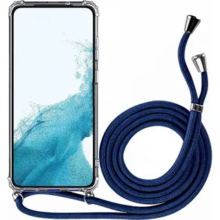 Handykette für Huawei P30 Pro Case zum umhängen Schutzhülle Kordel Handy Hülle, Halsband Blau - Blau