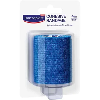 BEIERSDORF Hansaplast Fixierbinde blau 4mx6cm