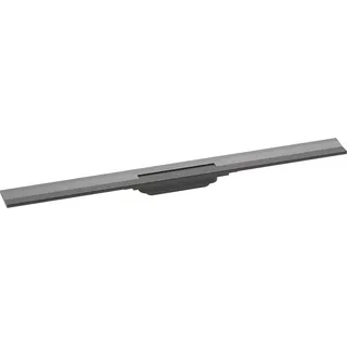 900 mm brushed black chrome