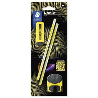 Staedtler Bleistifte Norix HB 1 Set Gelb/ Silber