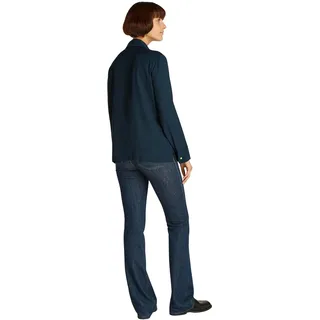 Tommy Hilfiger Damen Hemd Soft Viscose Regular Fit, Blau (Dark Night Navy), 46